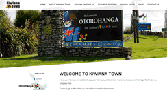 Desktop Screenshot of kiwianatown.co.nz